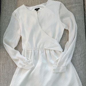 Ann Taylor White Cocktail Dress Size Small